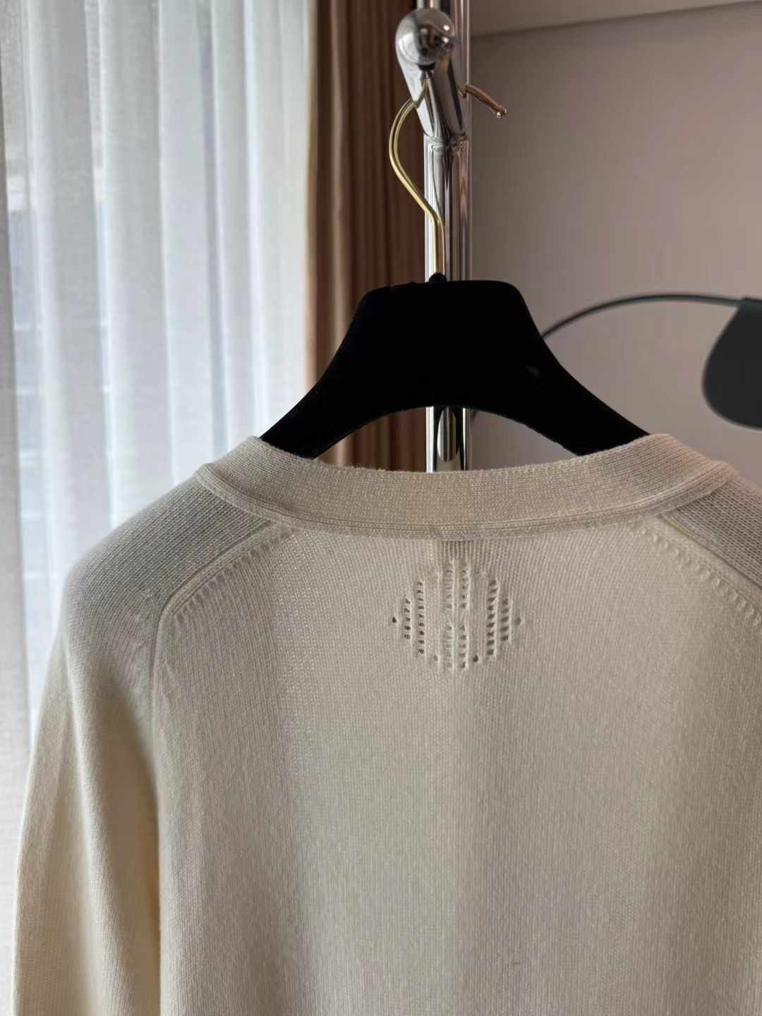 Hermès cardigan en cachemire