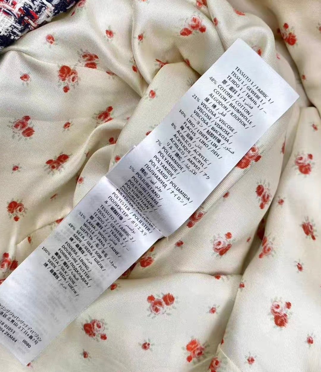 Gucci robe tweed