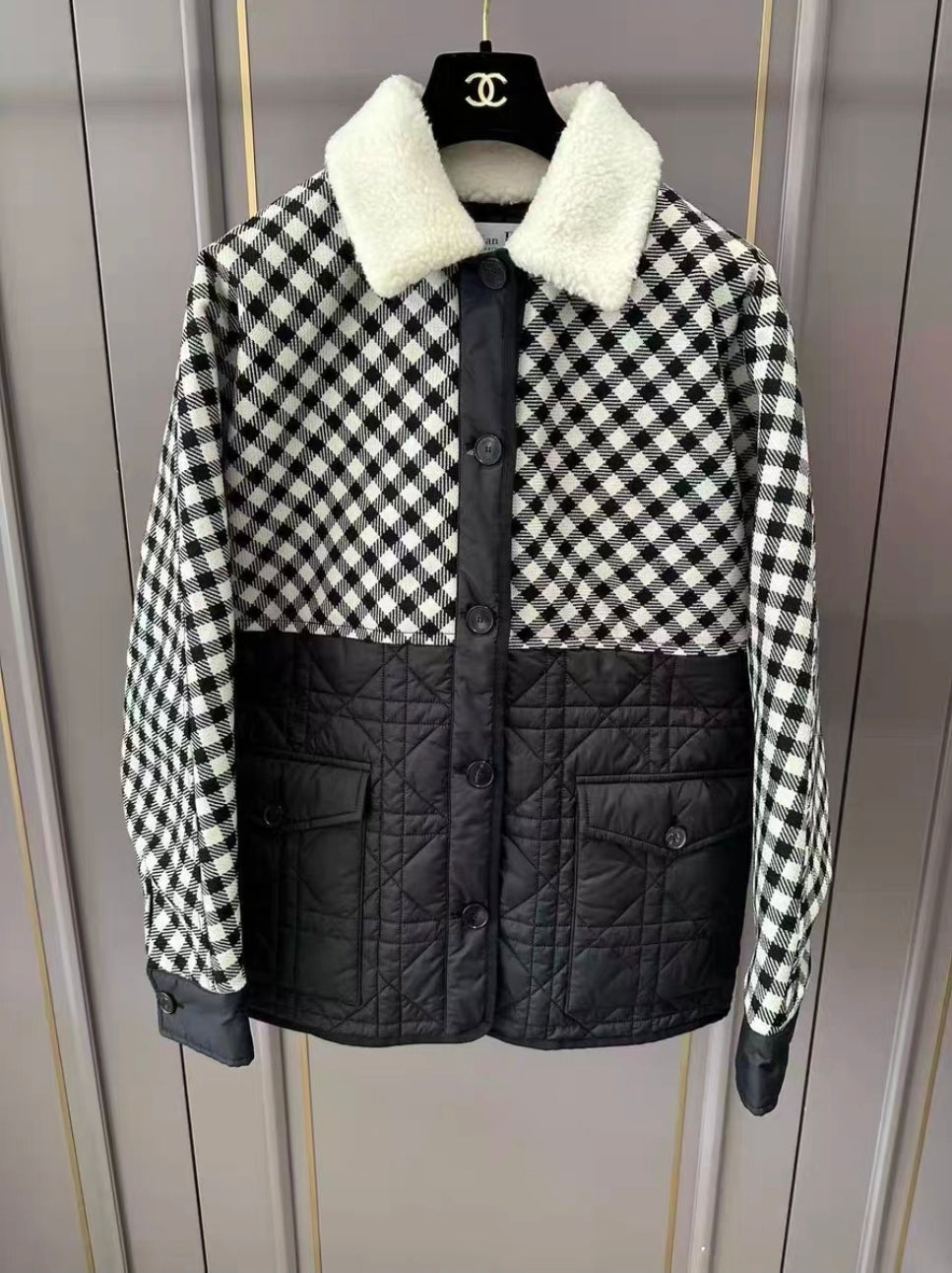 Dior manteau en laine