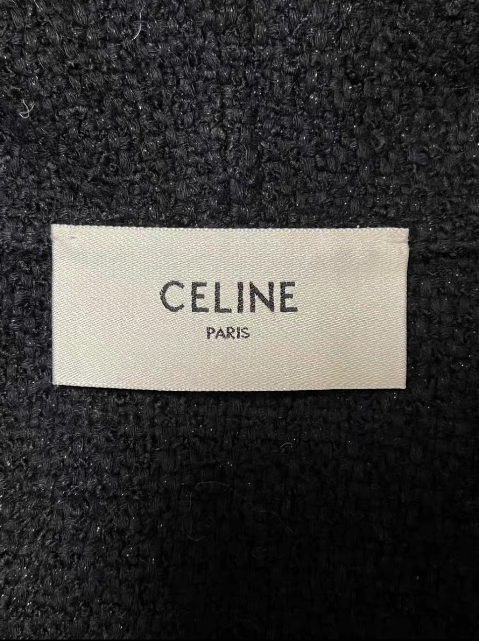 Celine veste en laine mélangé