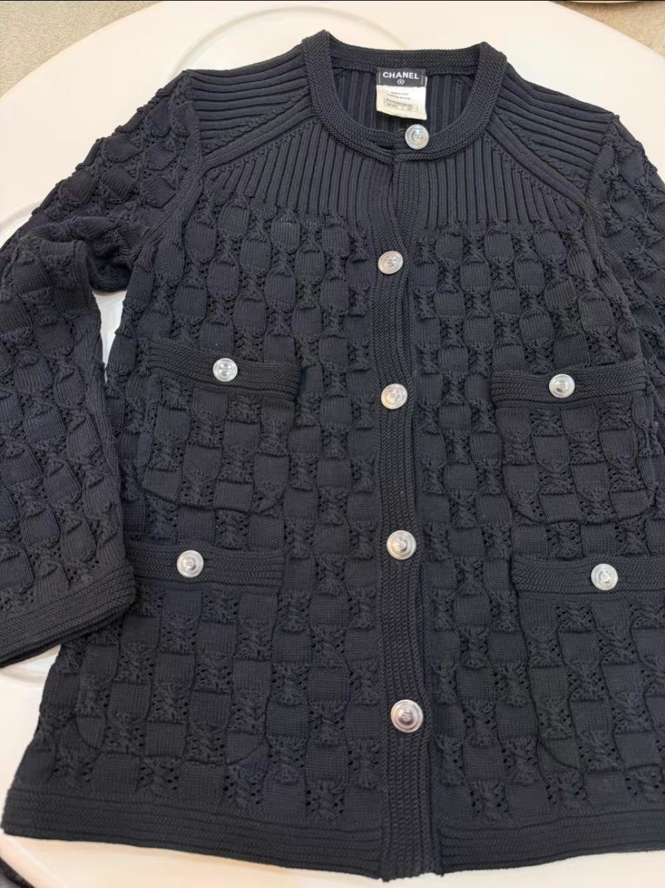 Cardigan en coton chanel