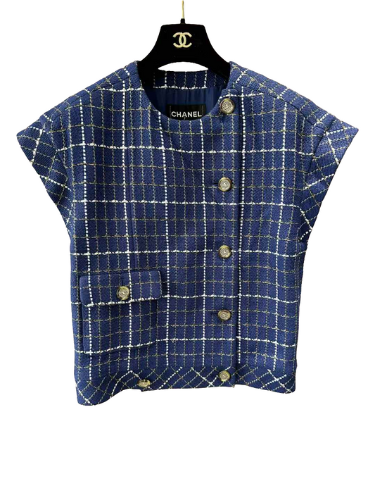 Chanel veste sans manche