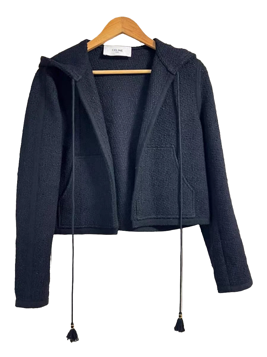 Celine veste en laine mélangé