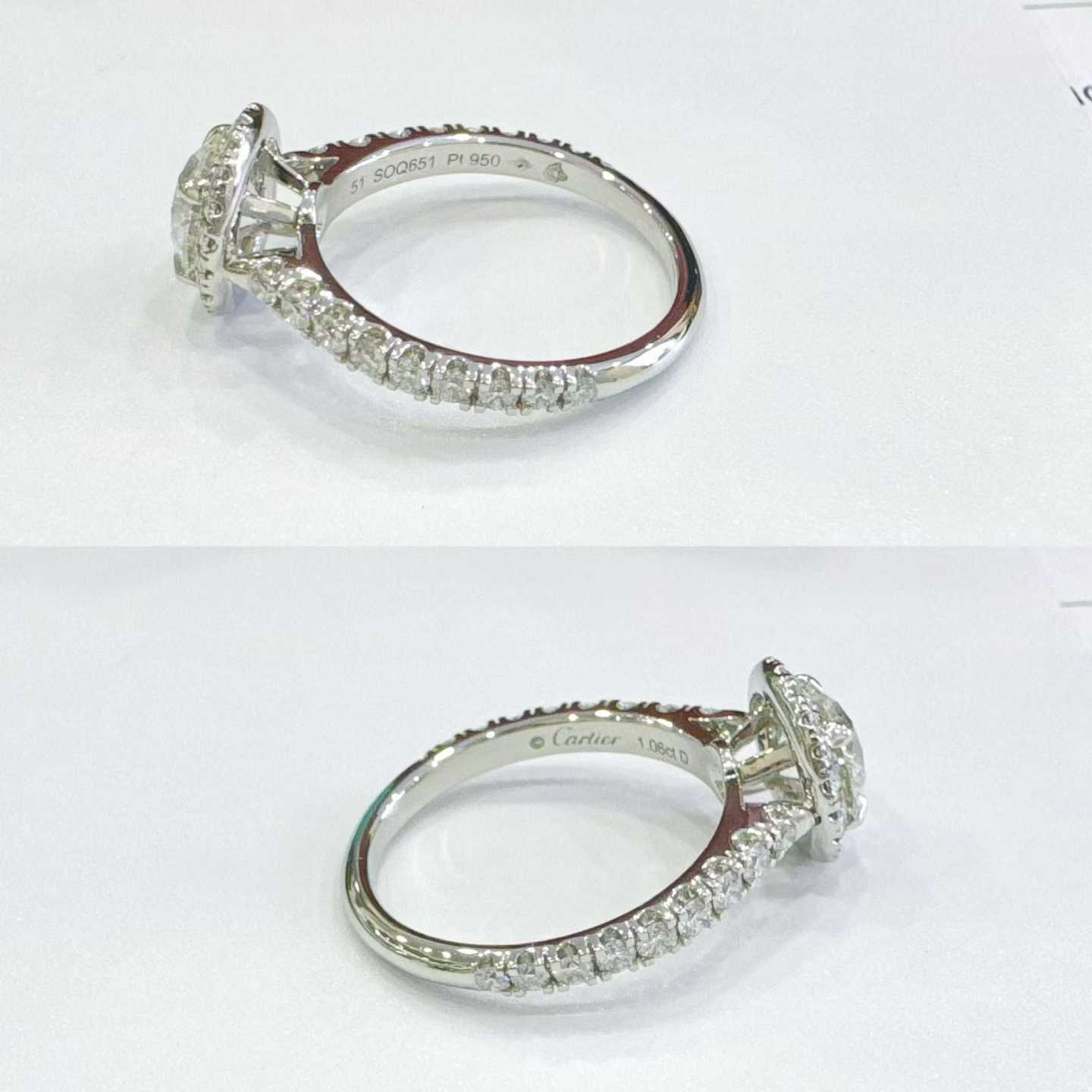 Cartier destinée bague diamants