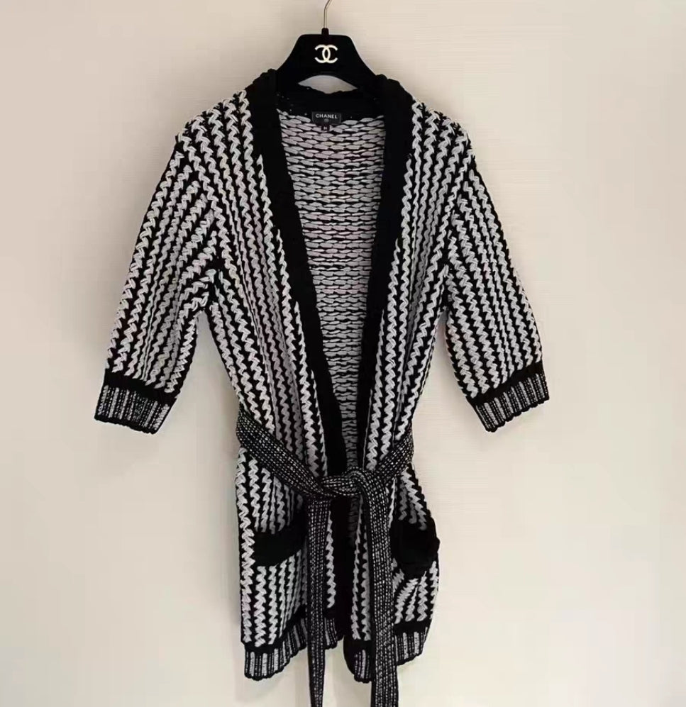 Cardigan chanel en coton