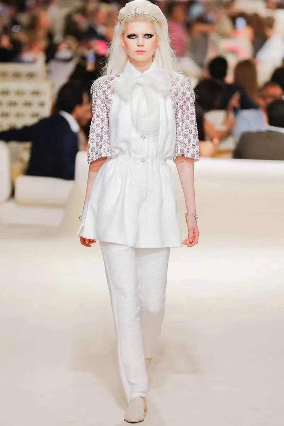 Chanel jumpsuit tweed