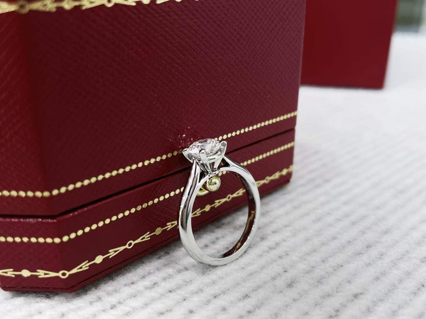 Cartier bague en diamant