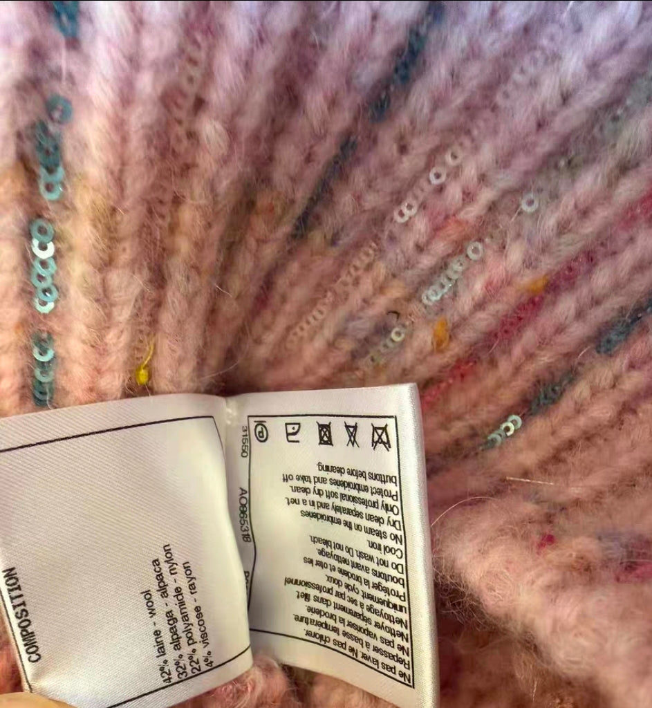 Cardigan en alpaga Chanel