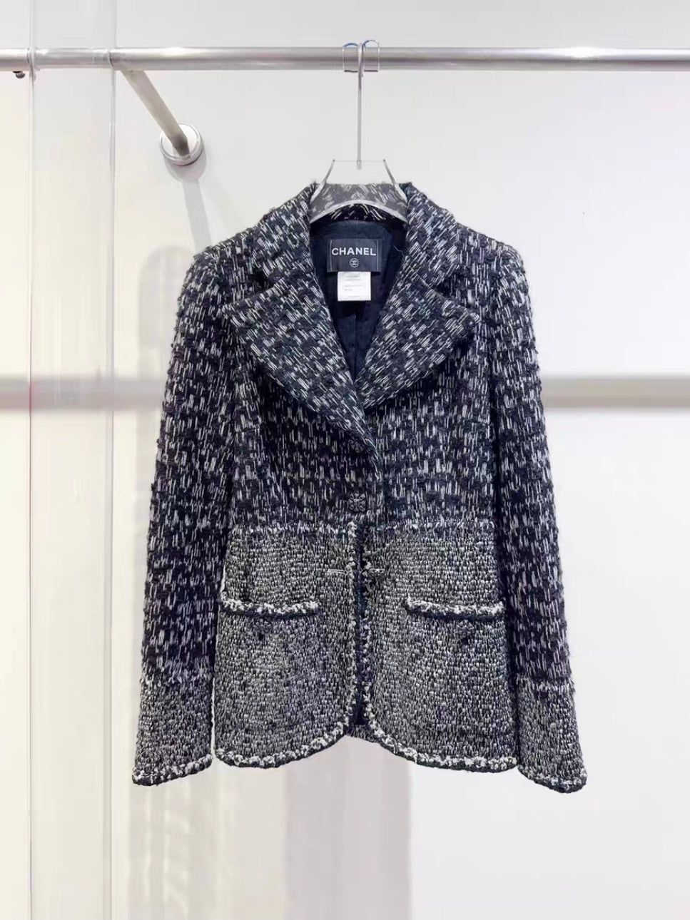 Chanel blazer en laine
