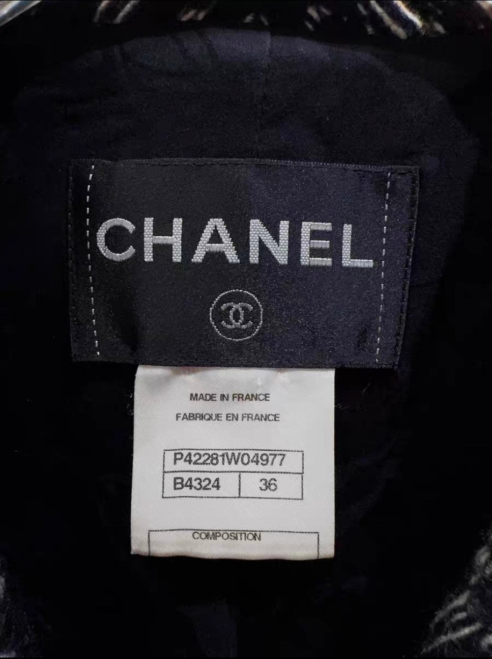 Chanel blazer en laine