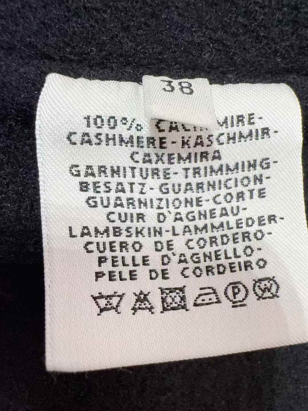 Hermès manteau en cachemire