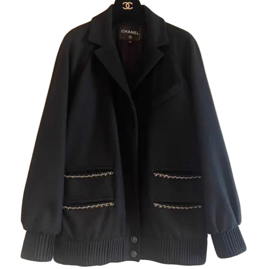 Chanel manteau en cachemire