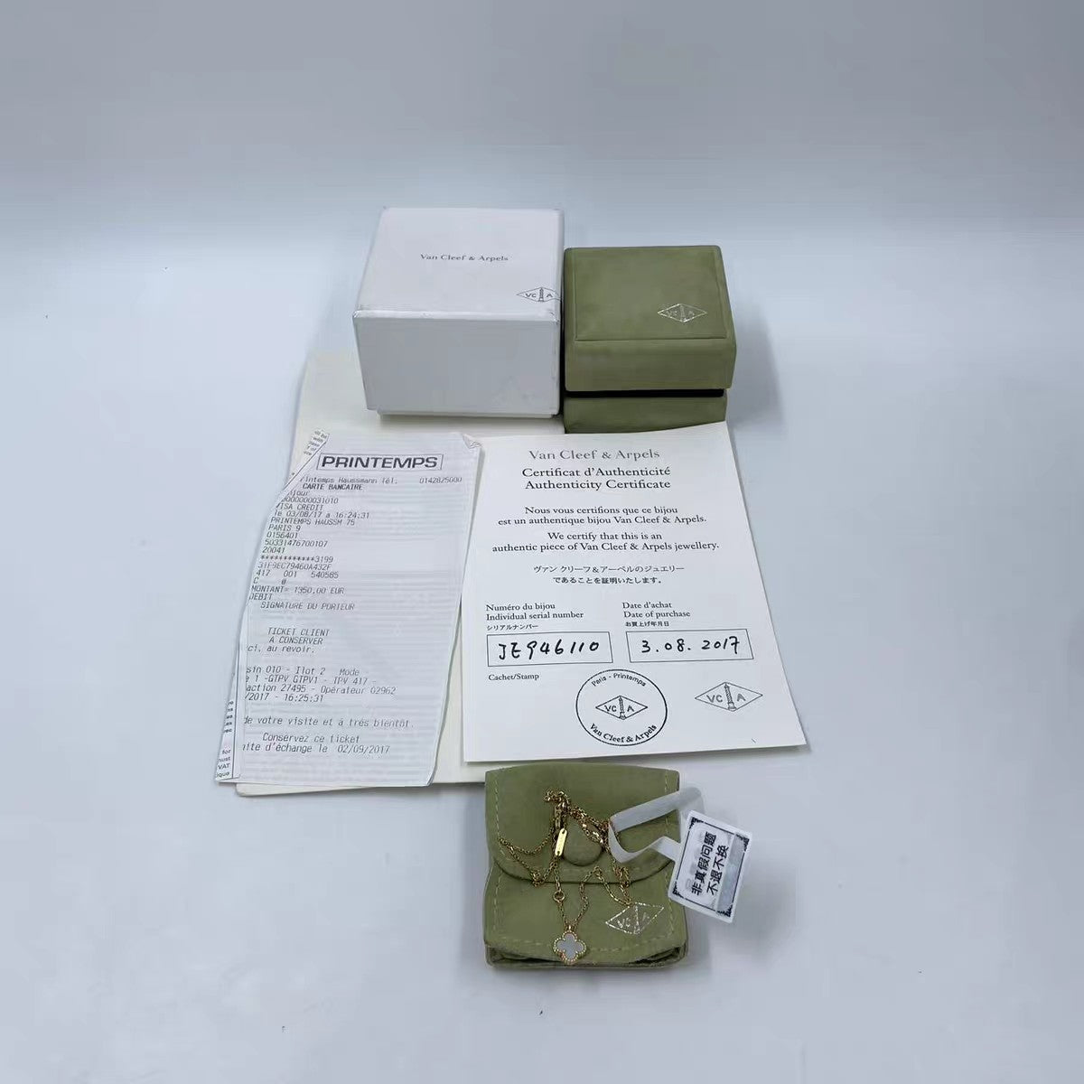 Van cleef &Arpels Sweet Alhambra collier