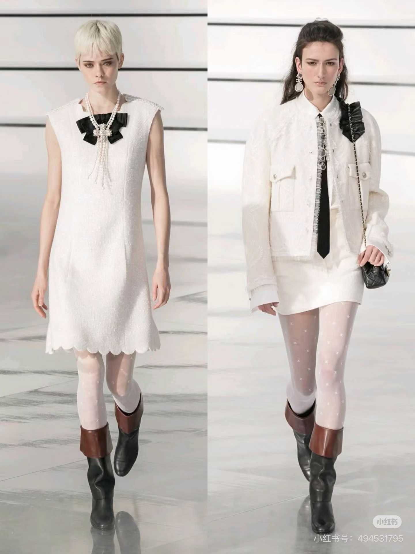 Chanel robe tweed 20k