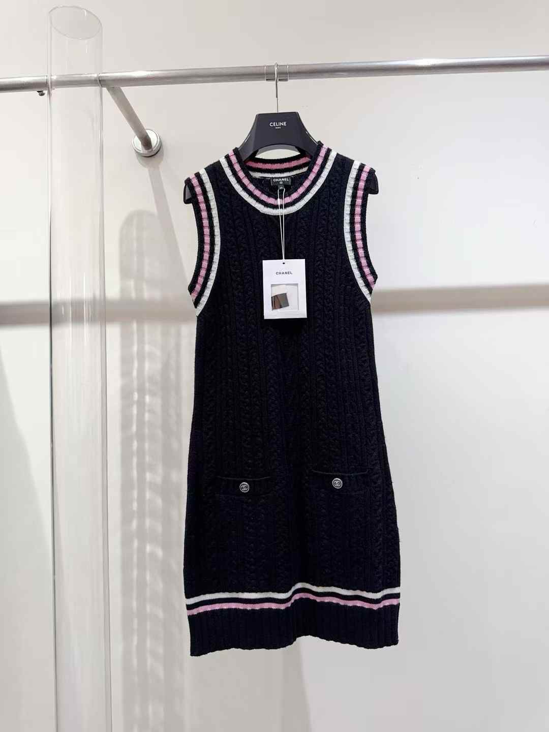 Chanel Robe cachemire