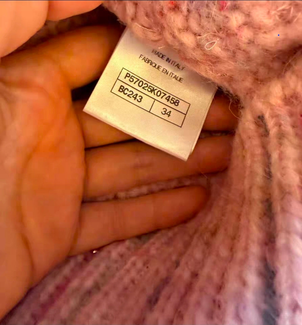 Cardigan en alpaga Chanel