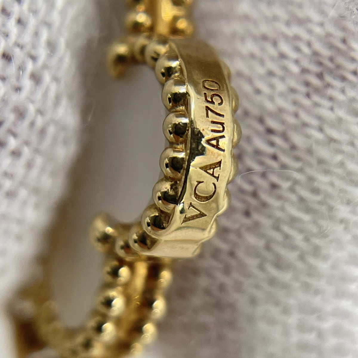 Van cleef &Arpels vintage Alhambra bracelet 5 motifs