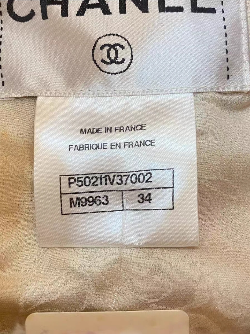 Chanel blazer courte