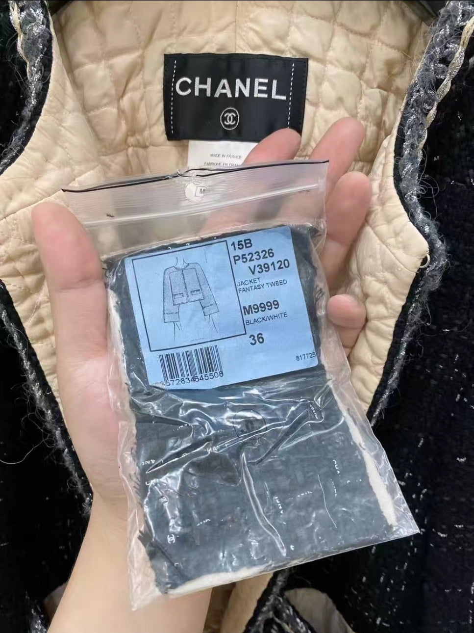 Chanel veste façon blouson
