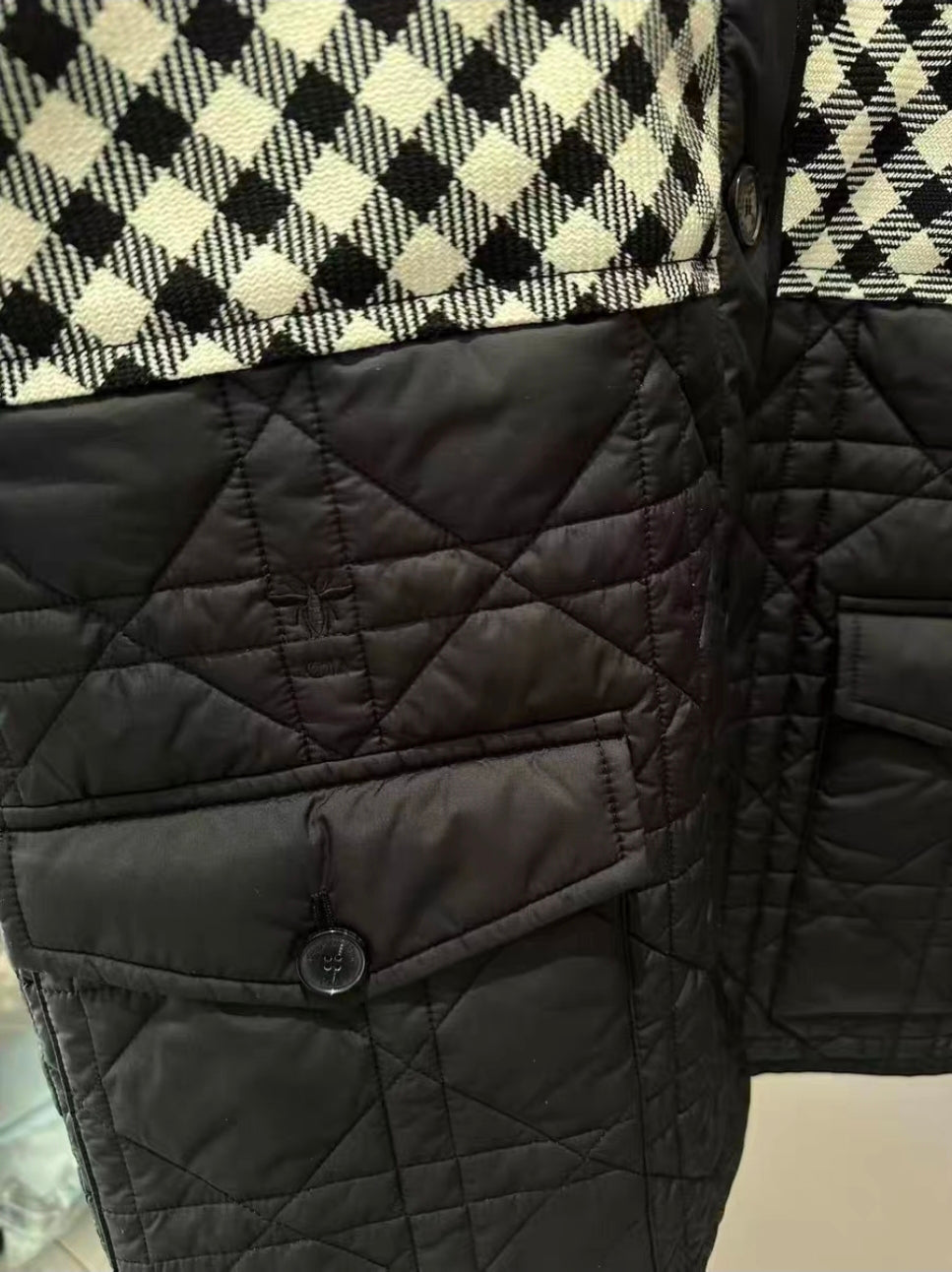 Dior manteau en laine