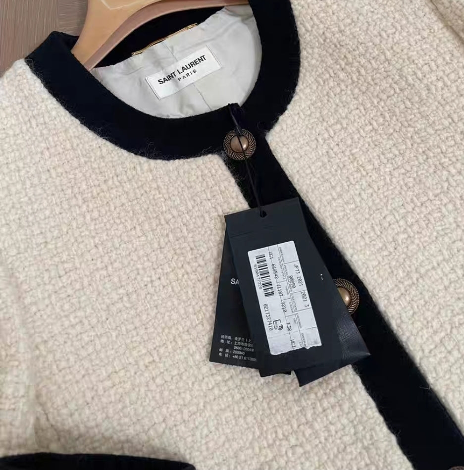 Saint Laurent veste en laine
