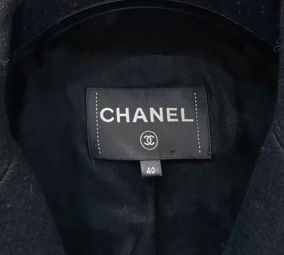 Chanel manteau en cachemire