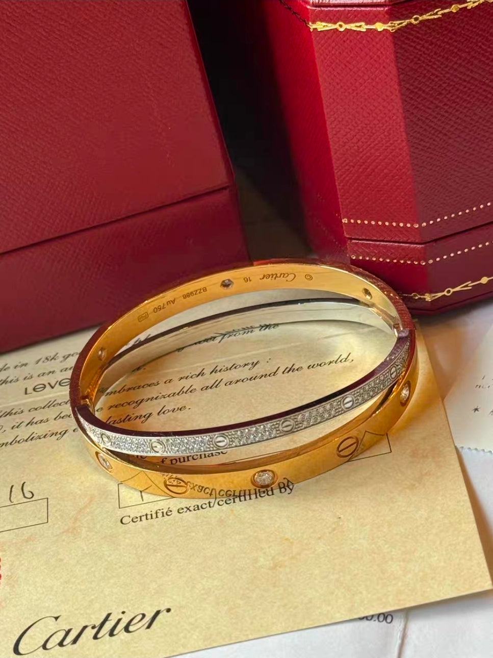 Cartier bracelet love