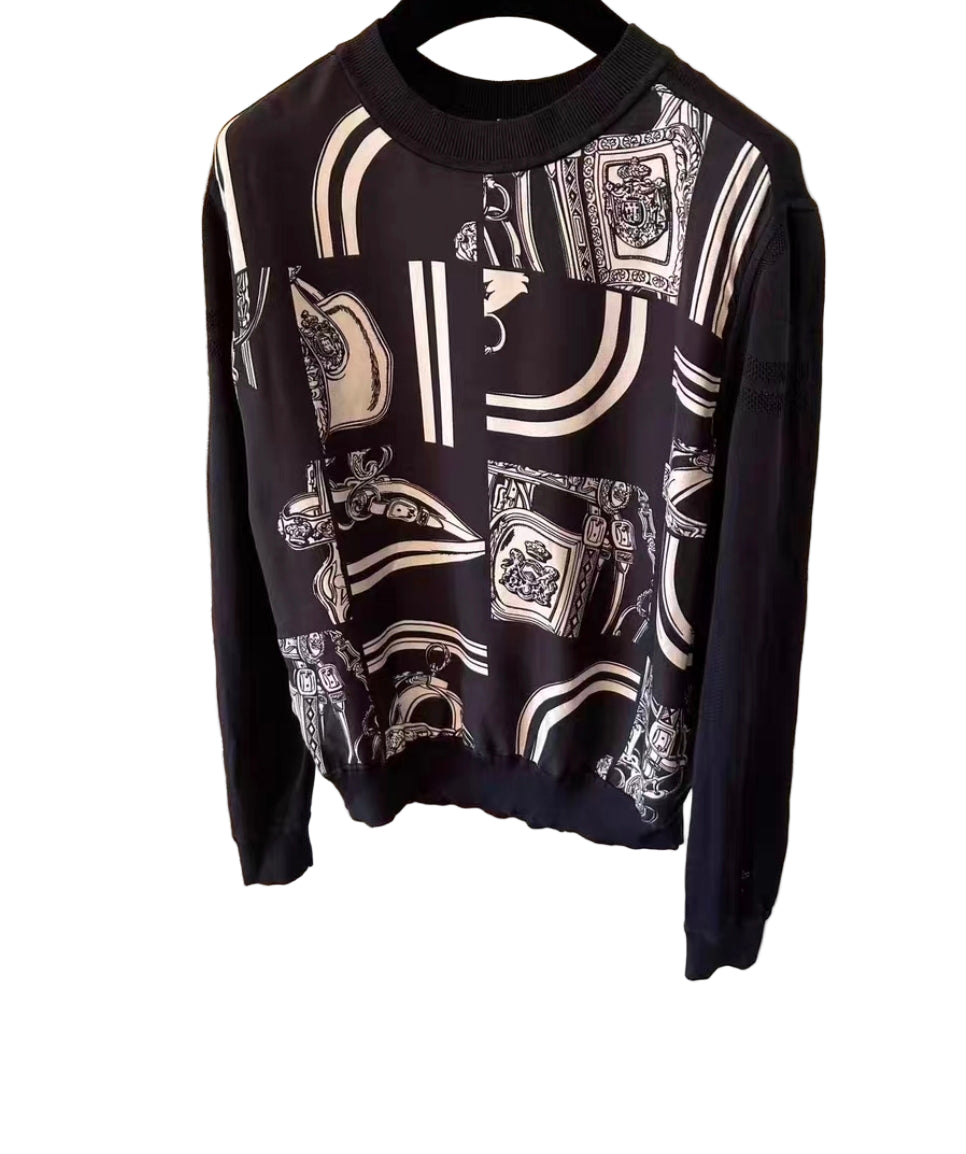 Hermès pull en soie