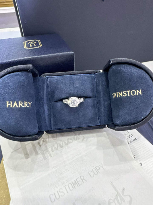 Harry Winston bague diamants