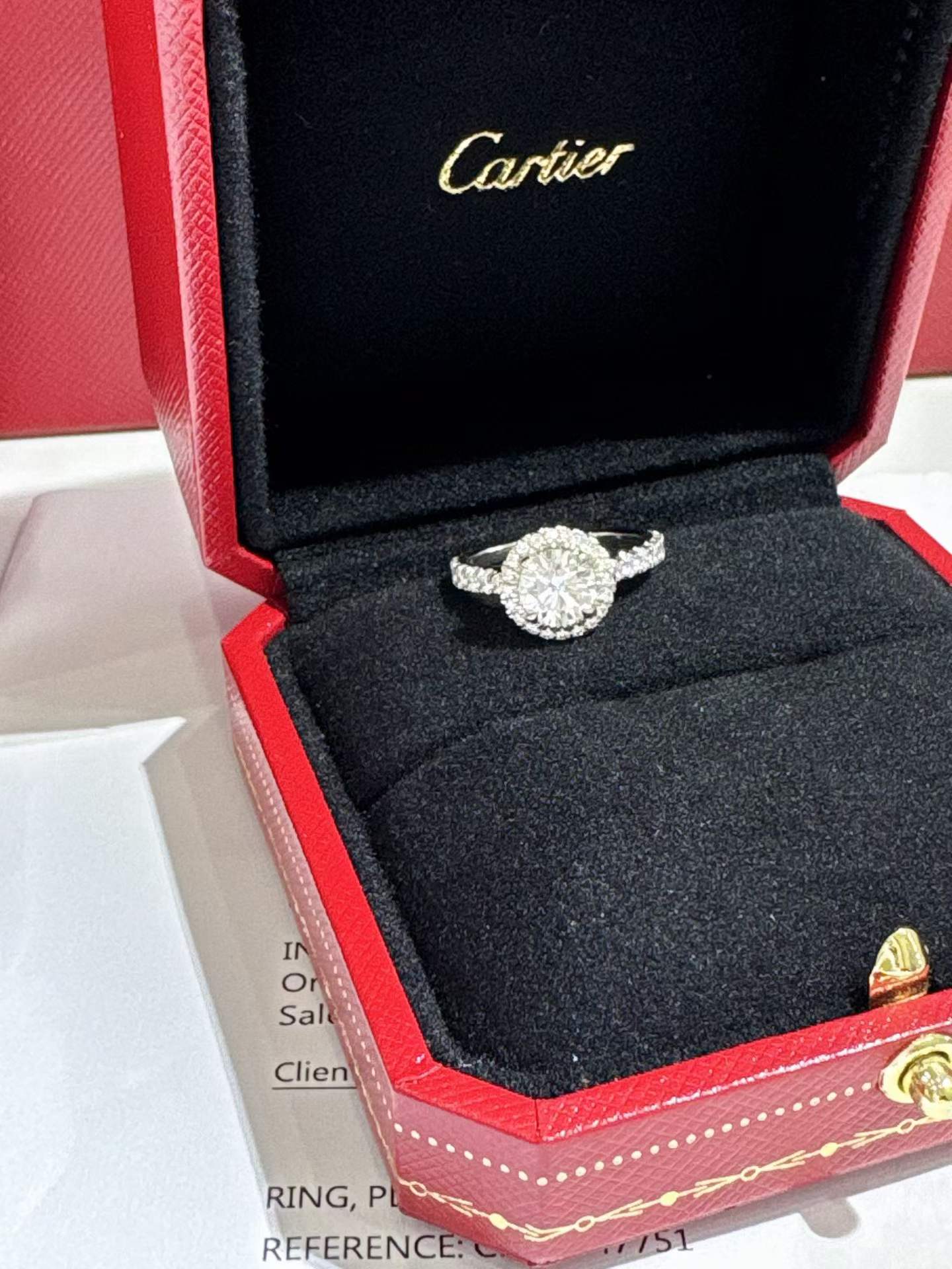 Cartier destiné bague