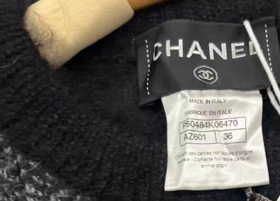 Cardigan long chanel