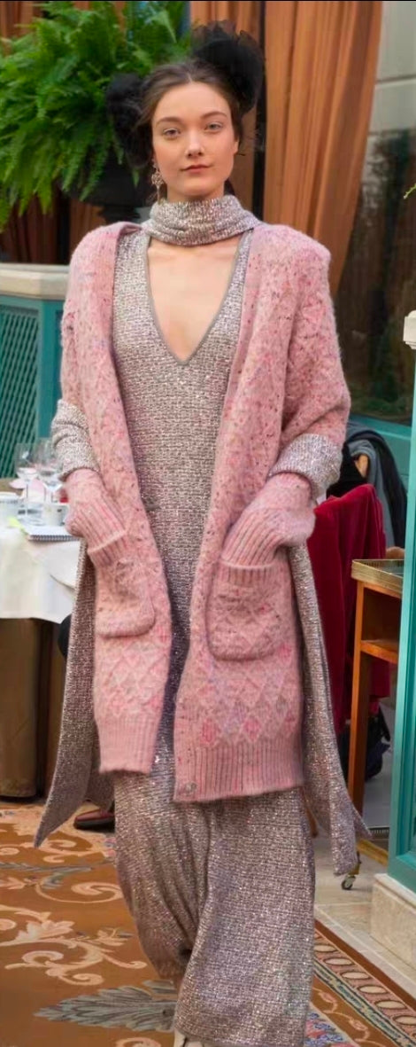 Cardigan en alpaga Chanel