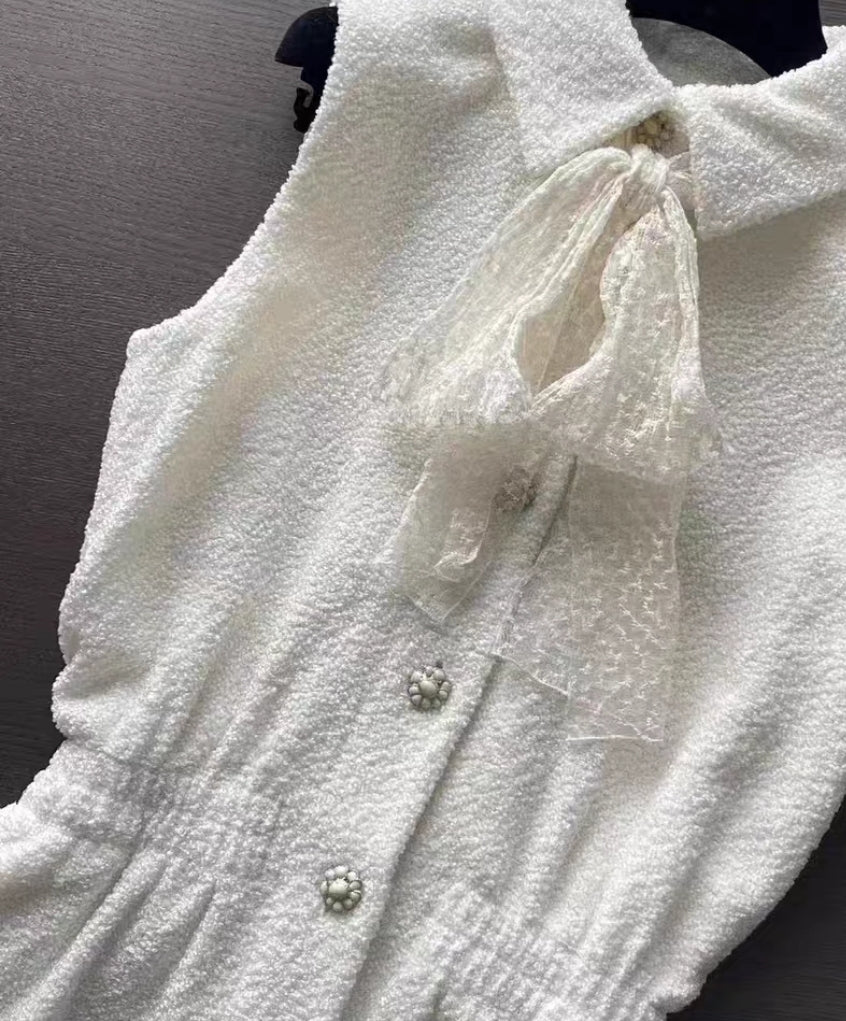 Chanel jumpsuit tweed