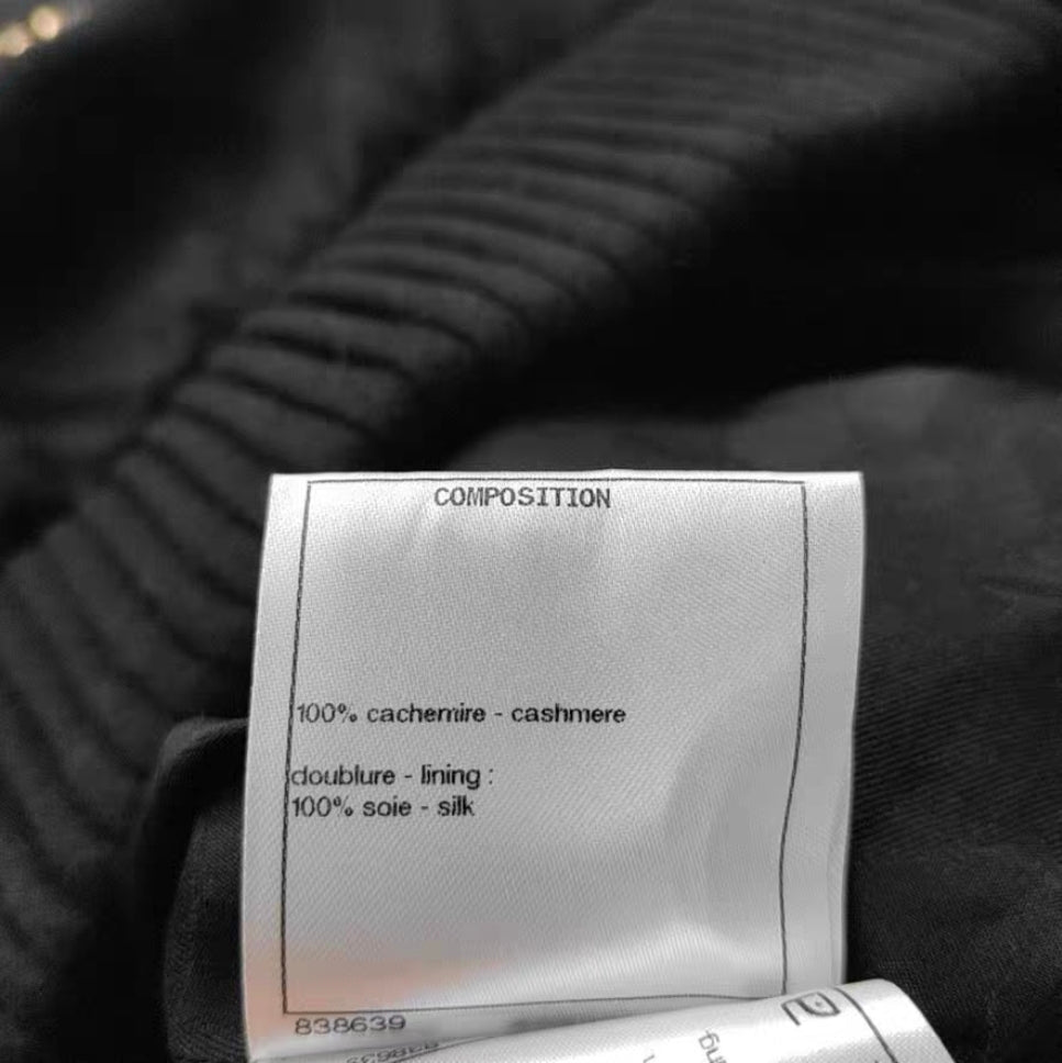 Chanel manteau en cachemire