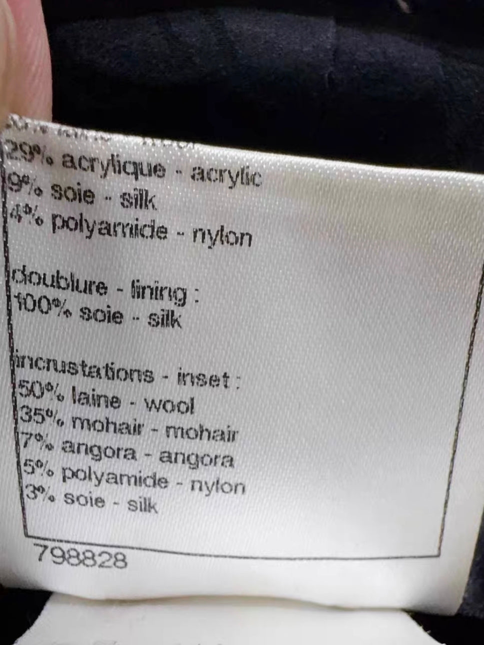 Chanel blazer en laine