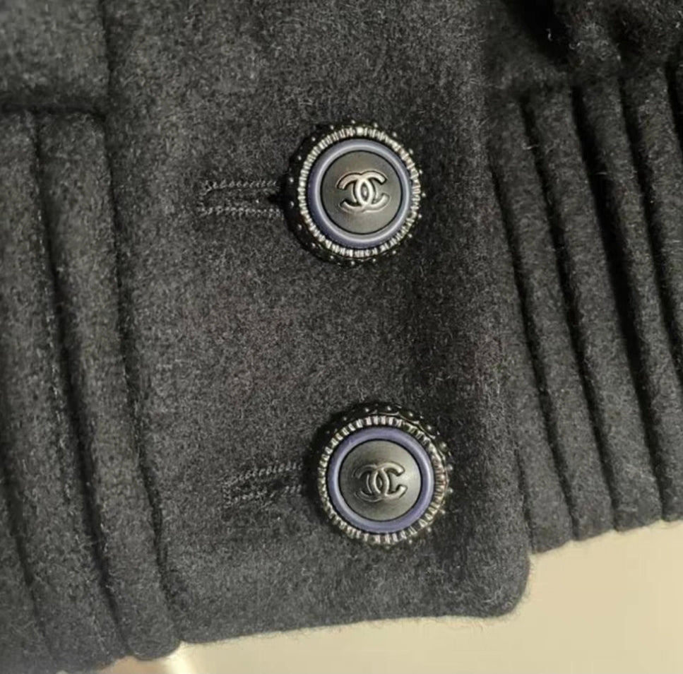 Chanel manteau en cachemire