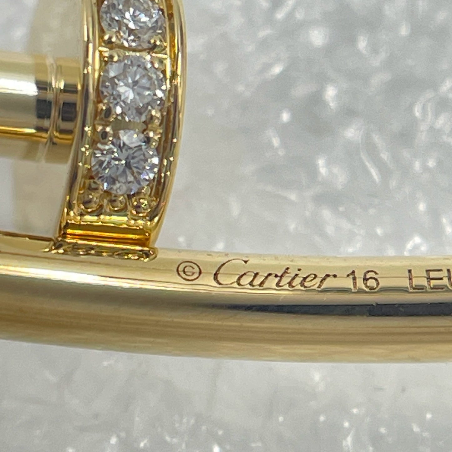 Cartier bracelet Juste un clou
