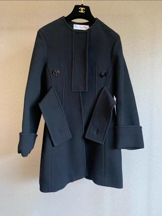 Dior manteau en laine