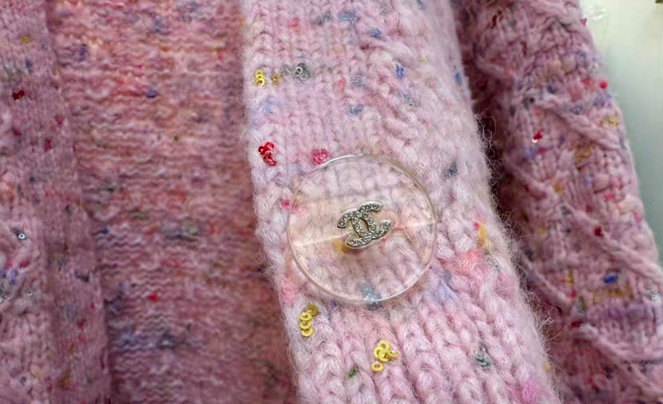 Cardigan en alpaga Chanel