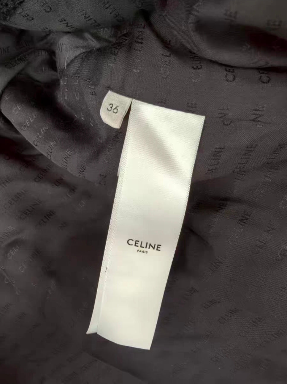 Celine blazer en cache