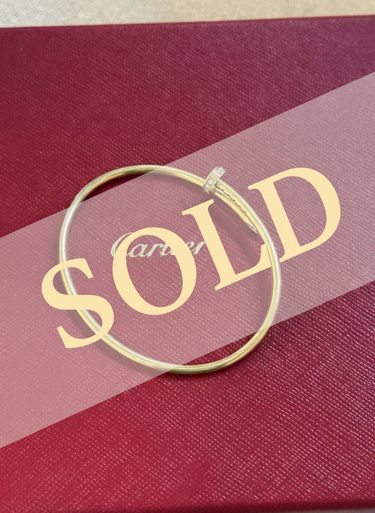 Cartier Just un clou bracelet PM