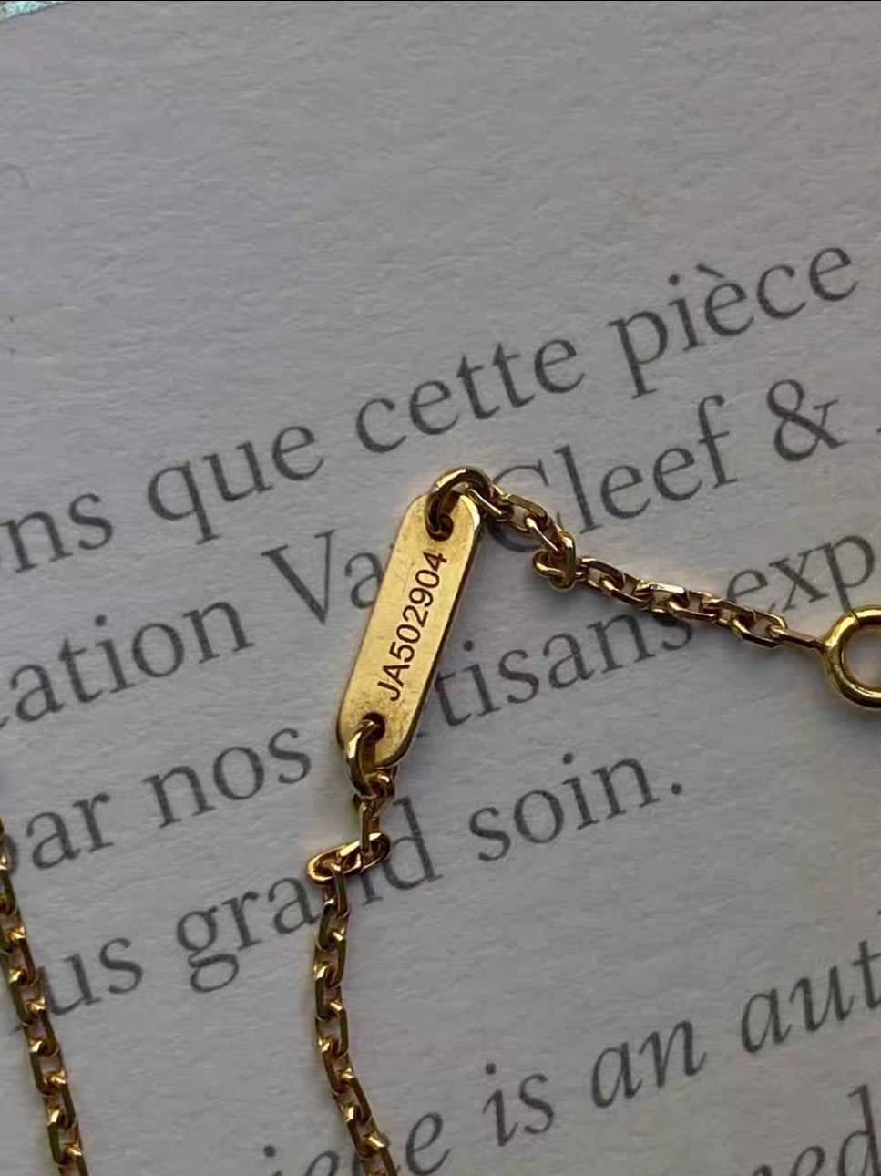 Van cleef & Arpels Sweet Alhambra butterfly collier