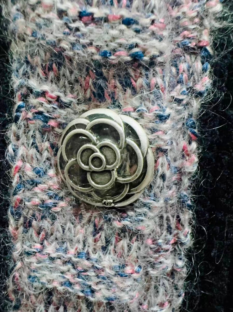 Chanel robe en cachemire