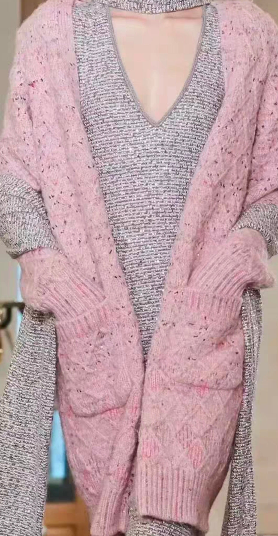 Cardigan en alpaga Chanel