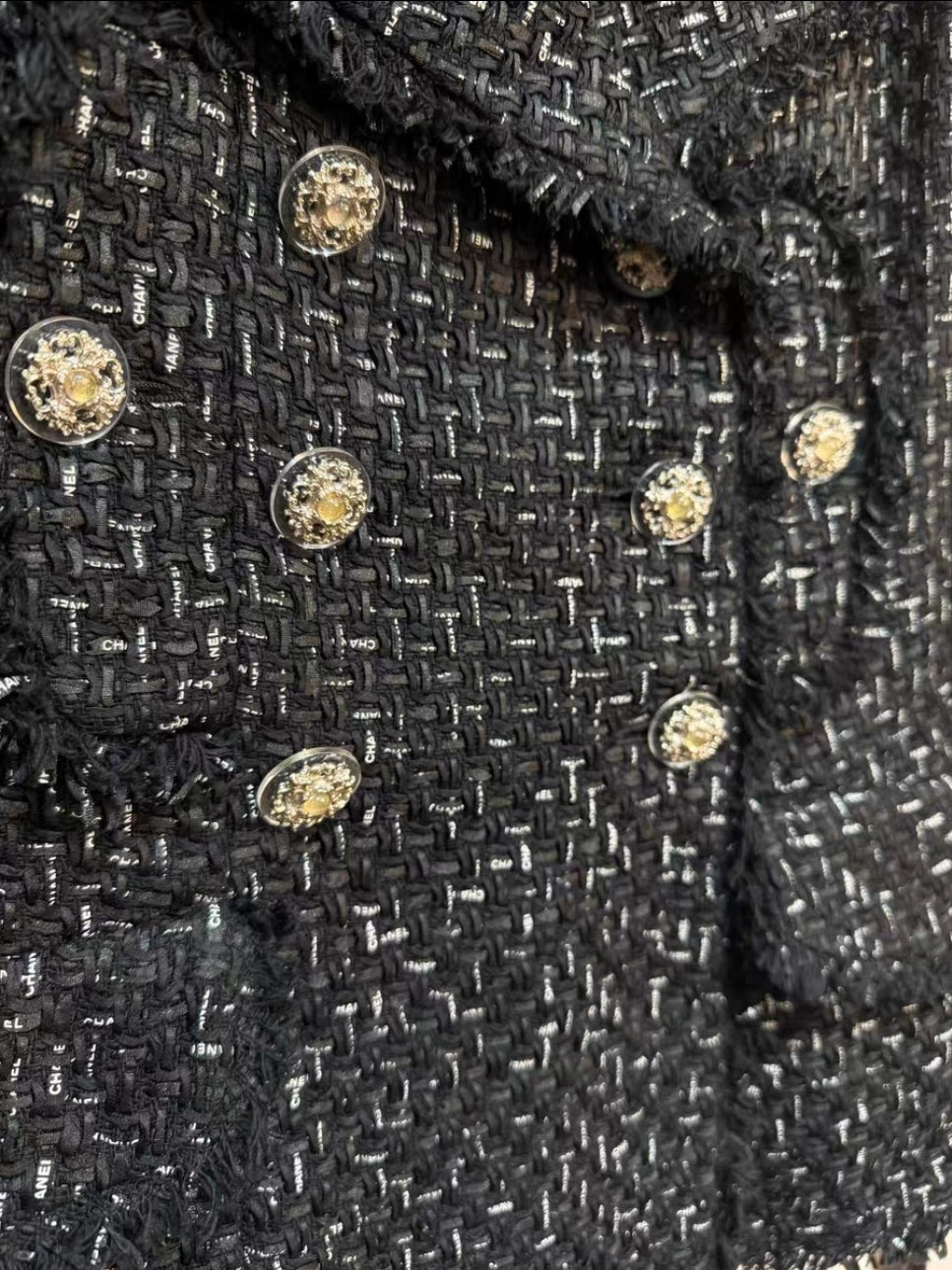 Chanel blazer tweed