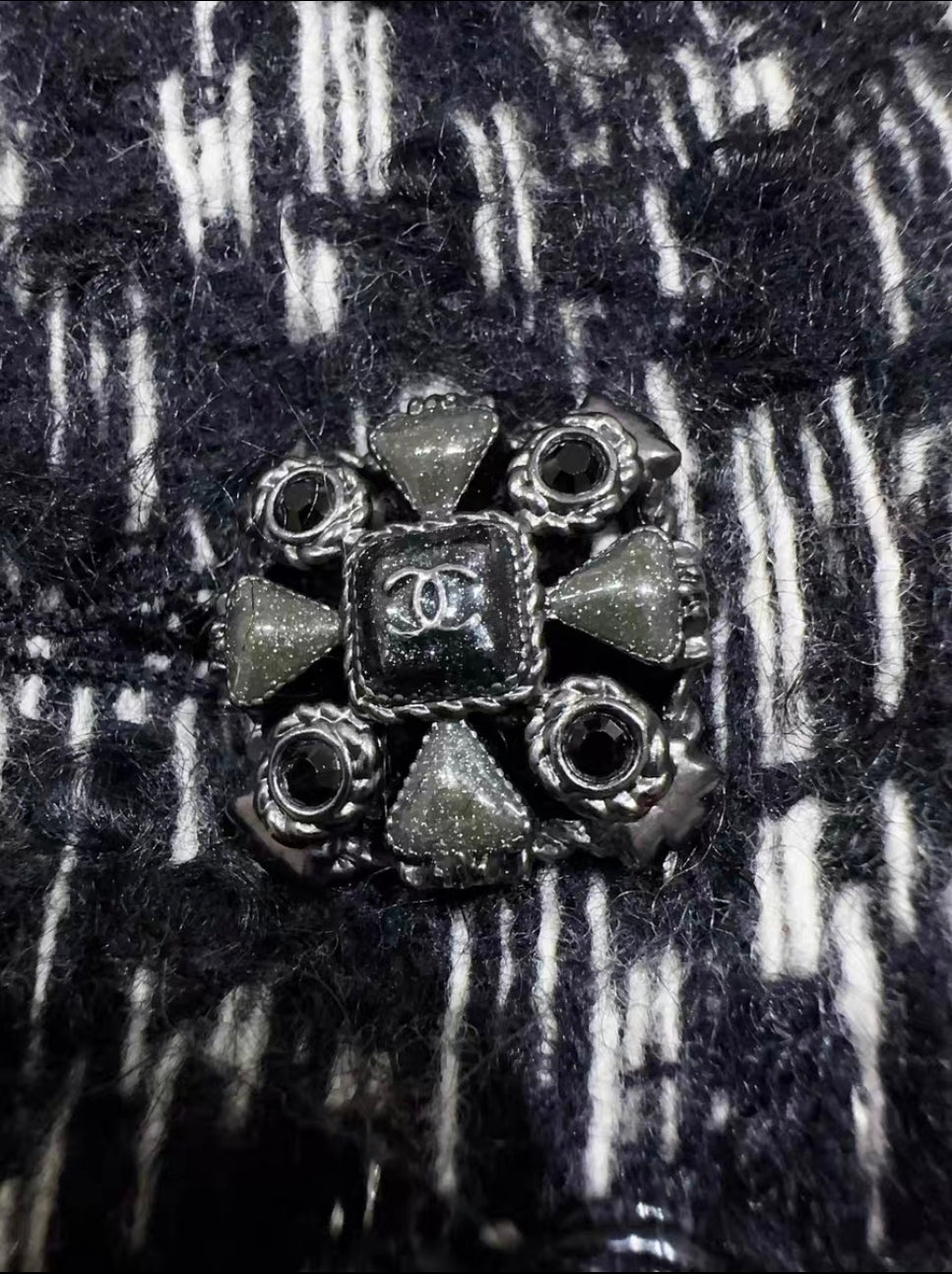 Chanel blazer en laine